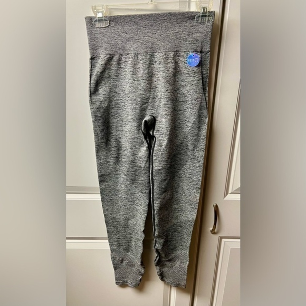 PINK Victoria's Secret Gray Seamless Leggings, Medium, NWOT